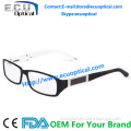 Brand new style Korean Unisex acetate full sample glasses fashion spectacles china optical frames factory